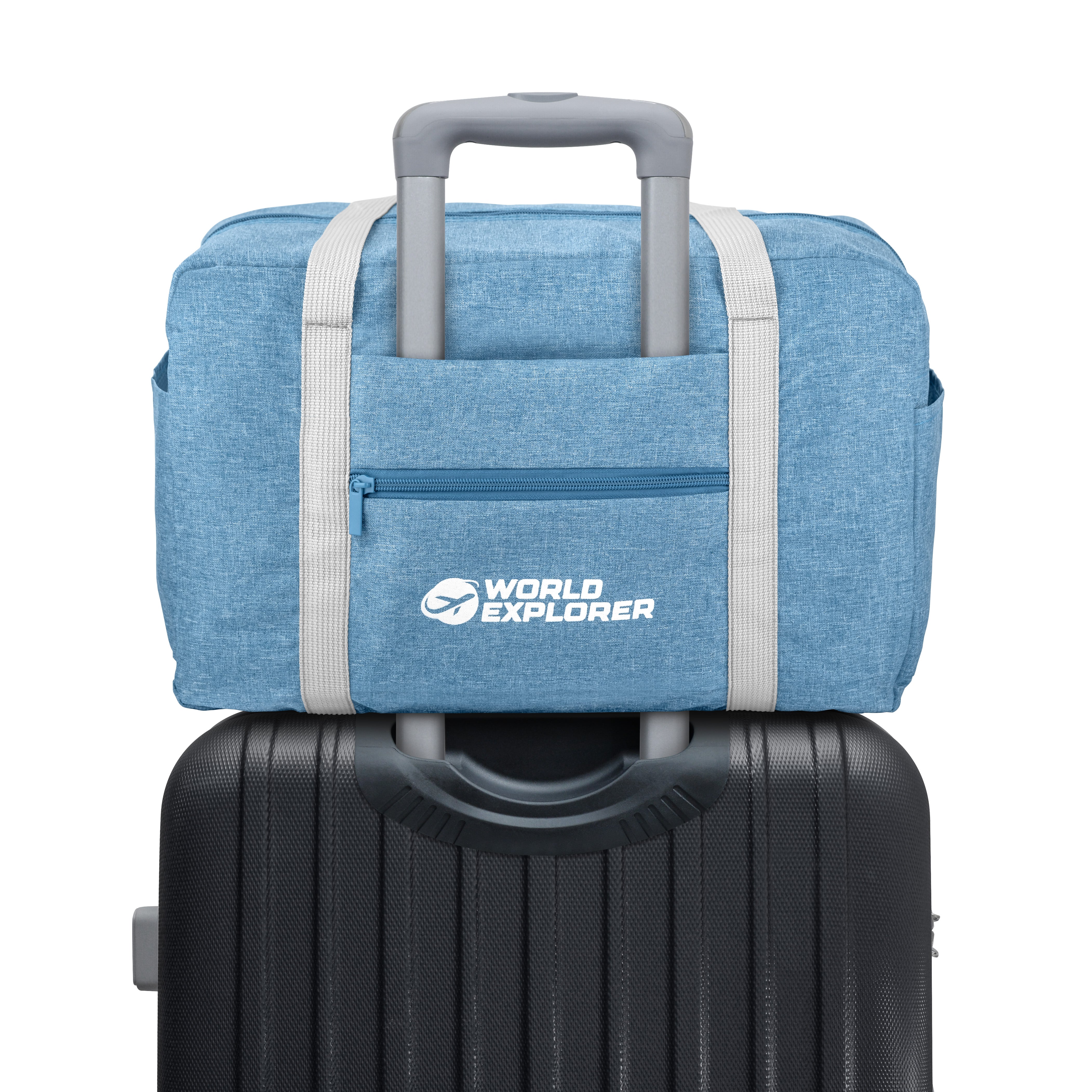 Carry On Cabin Bag Underseat Folding Hand Luggage Ryanair Easyjet Travel