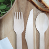 Wooden Cutlery Biodegradable Knives Forks Spoons Disposable Cutlery Eco-Friendly