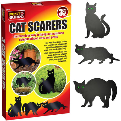 3 Pack Garden Scare Cat Pest Deterrent Repellent Scarer Nuisance Control Fox New