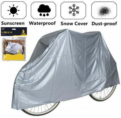 Bike Cycle Bicycle Cover Rain Snow All Weather Waterproof Lightweight 180 x100cm