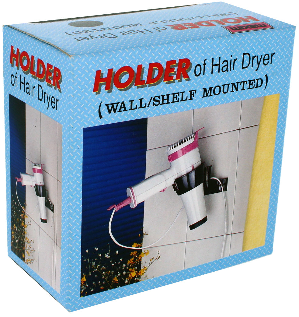 Hair Dryer Holder Wall Rack Bathroom Room Hair Salon Hairdresser Wall Mounted