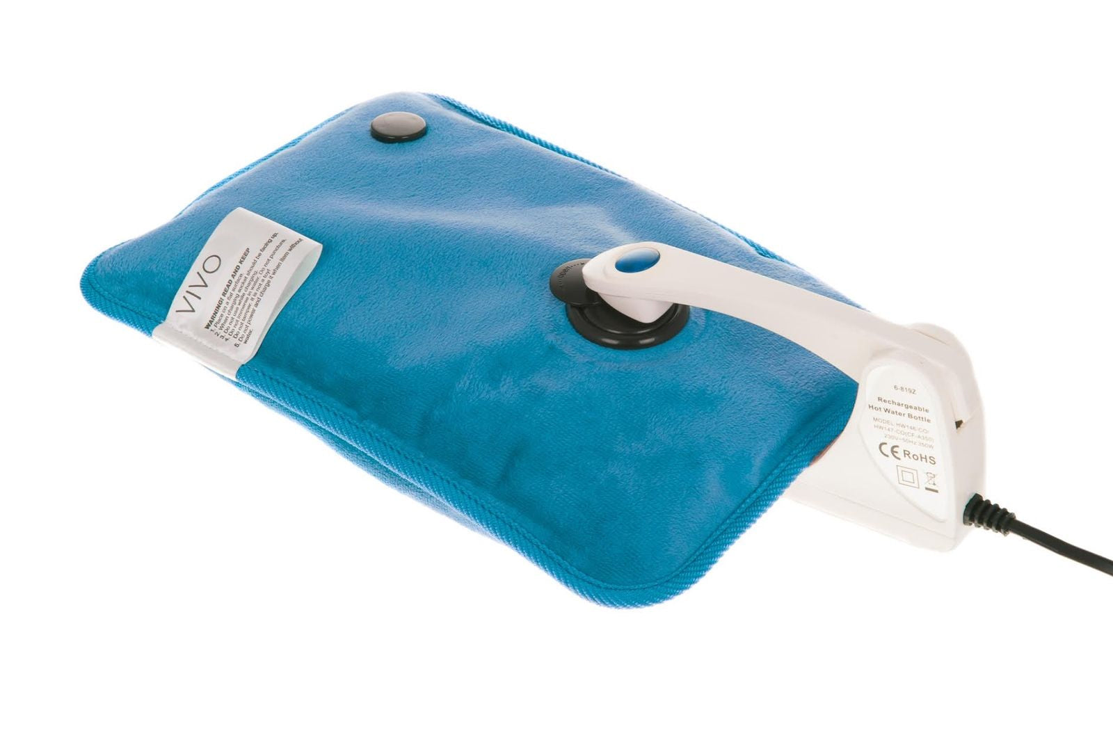 Rechargeable Electric Hot Water Bottle Bed Hand Warmer Massaging Heat Pad Cozy