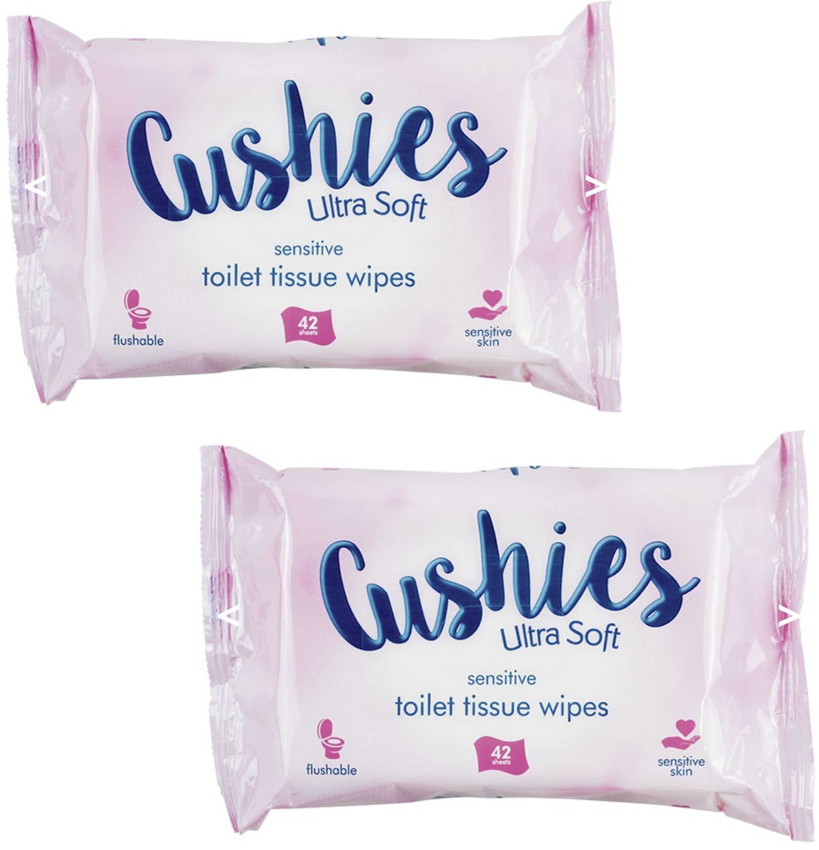 Cushies Ultra Soft Toilet Tissue Wipes Flushable Gentle PH Balance Alcohol Free