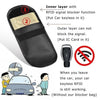 2 x Car Key Signal Blocker Case Faraday Cage Fob Pouch Keyless RFID Blocking Bag