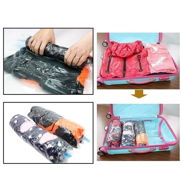 Amazon.com: 12 Compression Bags for Travel, Travel Essentials Compression  Bags, Vacuum Packing Space Saver Bags for Cruise Travel Accessories (12- Travel) : Home & Kitchen