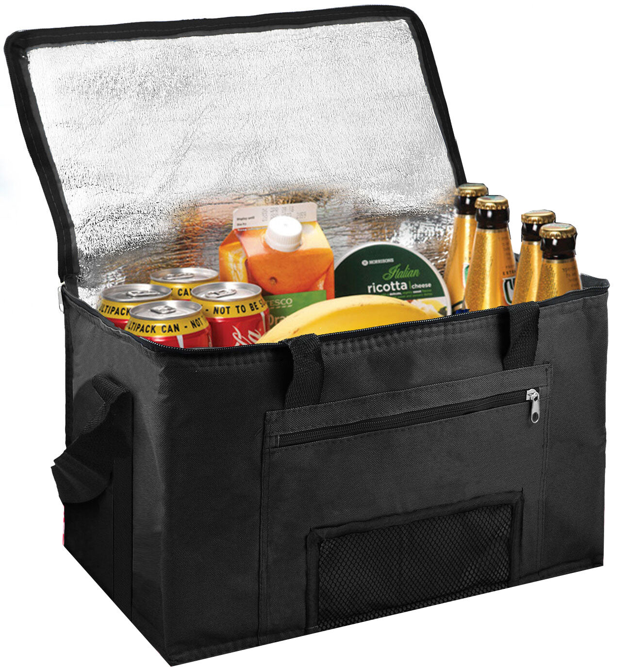 Extra Large 28L Insulated Cooler Cool Bag Box Picnic Camping Food Drink Ice